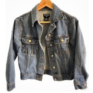Vintage Polo Jeans Co Ralph Lauren Cropped Jacket, M
